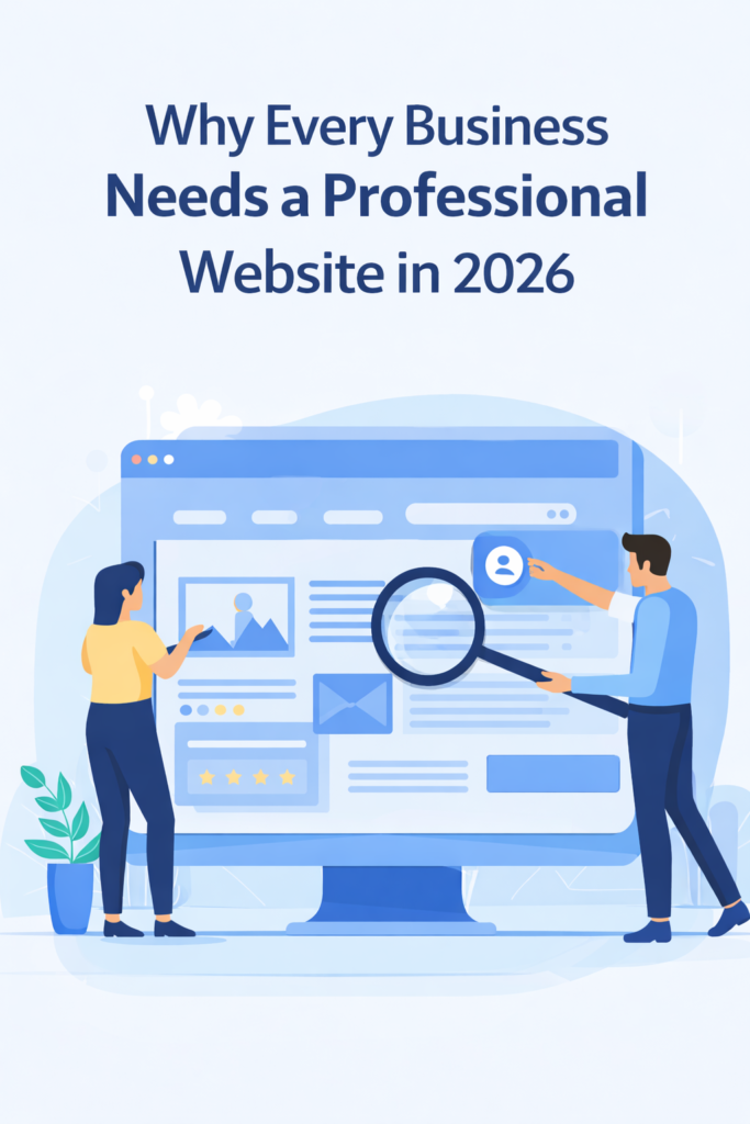 Why Every Business Needs a Professional Website in 2026