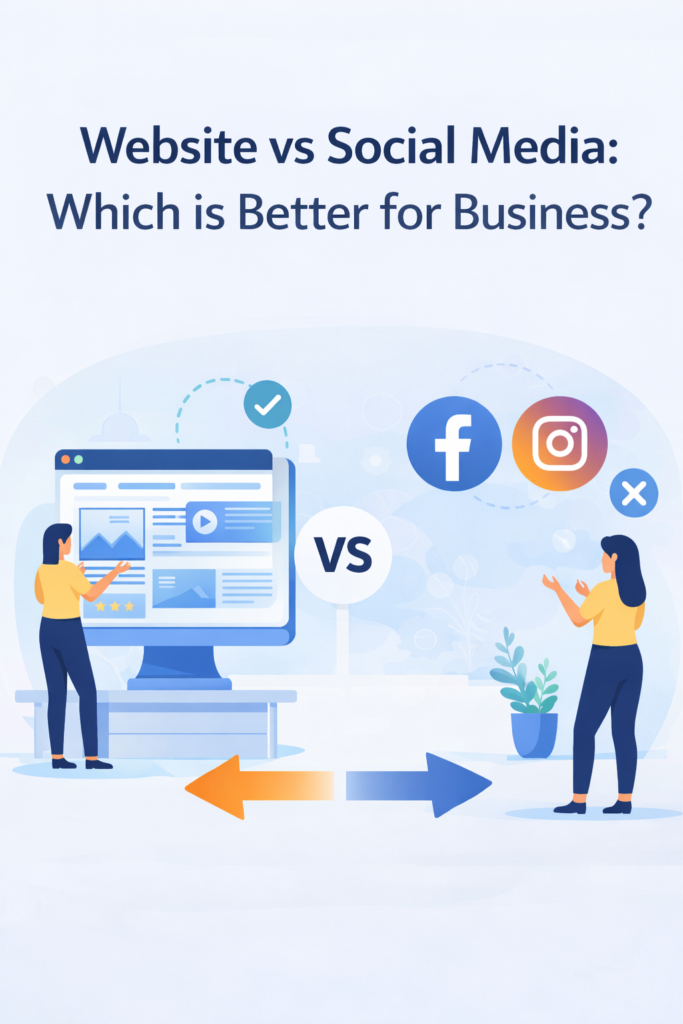 Website vs Social Media: Which is Better for Business?