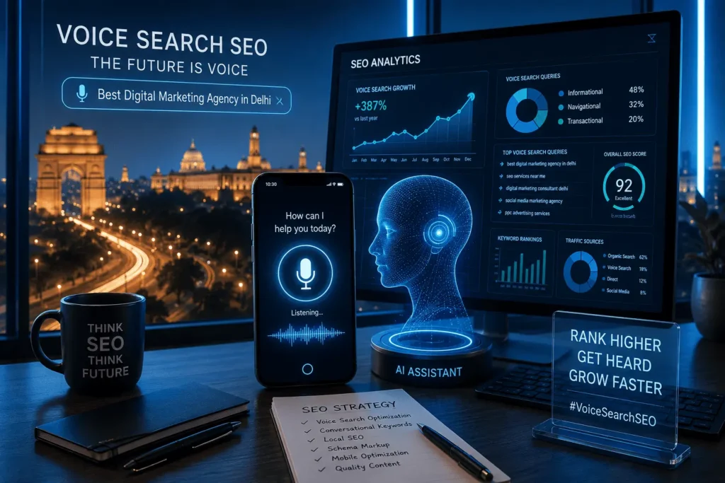 Voice Search SEO Strategy: Complete Guide for Businesses in Delhi (2026)