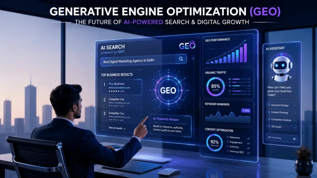 Generative Engine Optimization (GEO): The New SEO Strategy for Businesses in Delhi