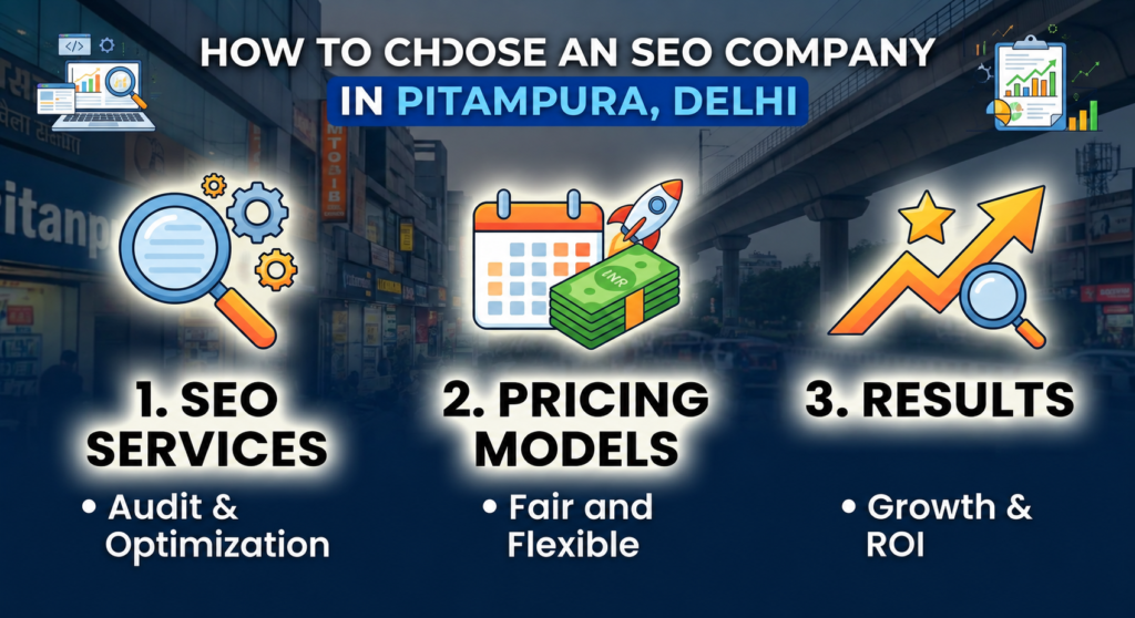 How to Choose an SEO Company in Pitampura, Delhi: Services, Pricing and Results to Expect